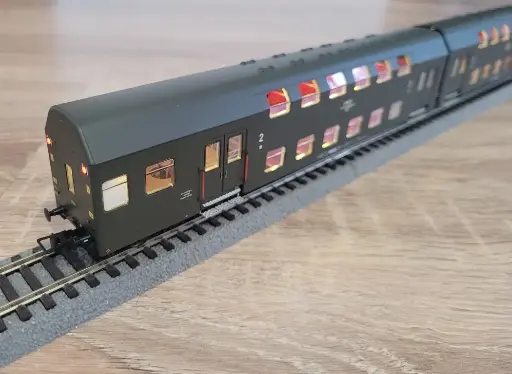 Zestaw oświetlenia Bipa/Bhp 4 wagony